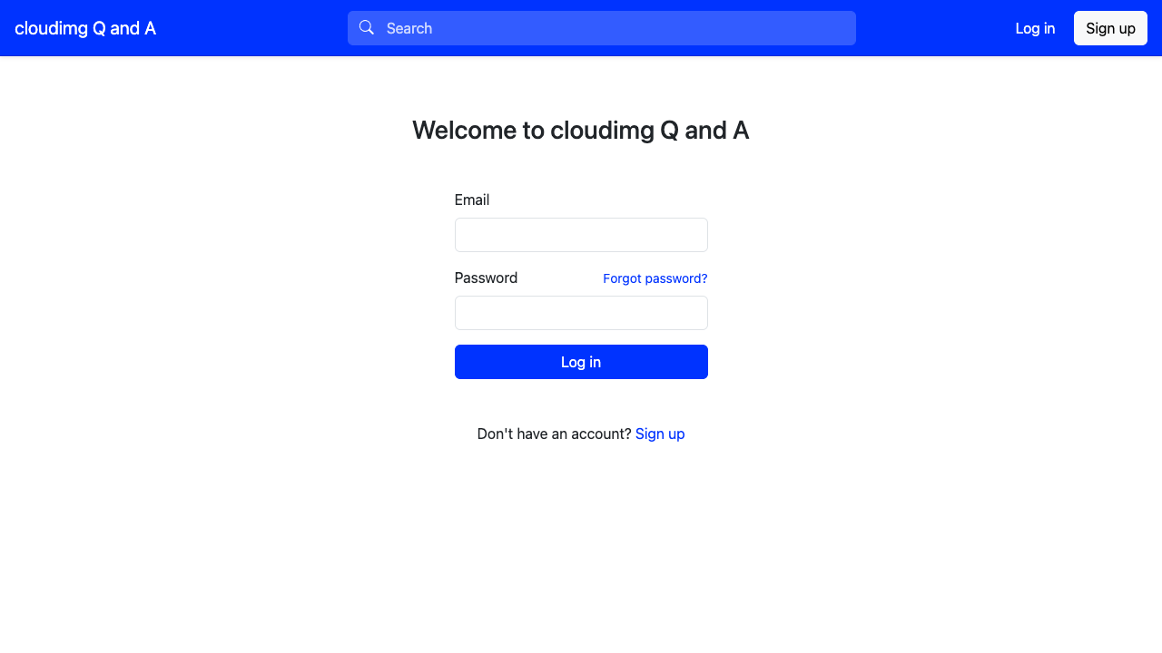 The Apache Answer sign-in page served by your VM
