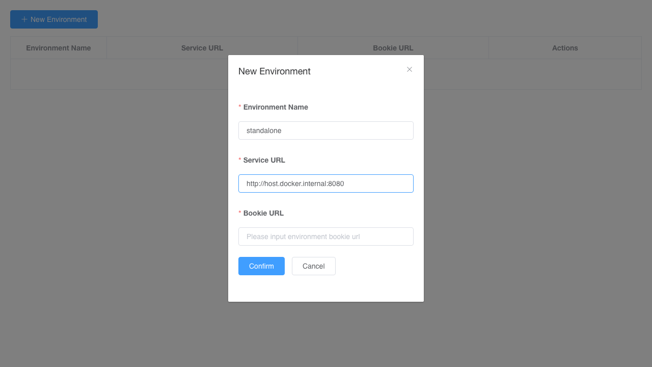 Pulsar Manager tenants and namespaces