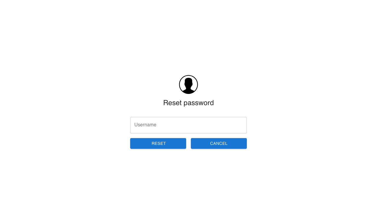 Authelia password reset