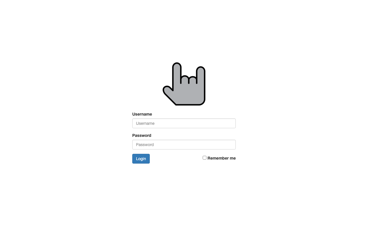 The Euterpe sign-in page served over HTTPS by the cloudimg image