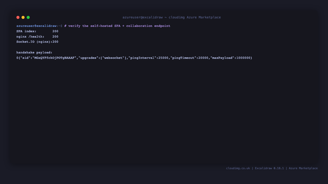 SPA, health and Socket.IO endpoints all returning 200 with the Engine.IO handshake
