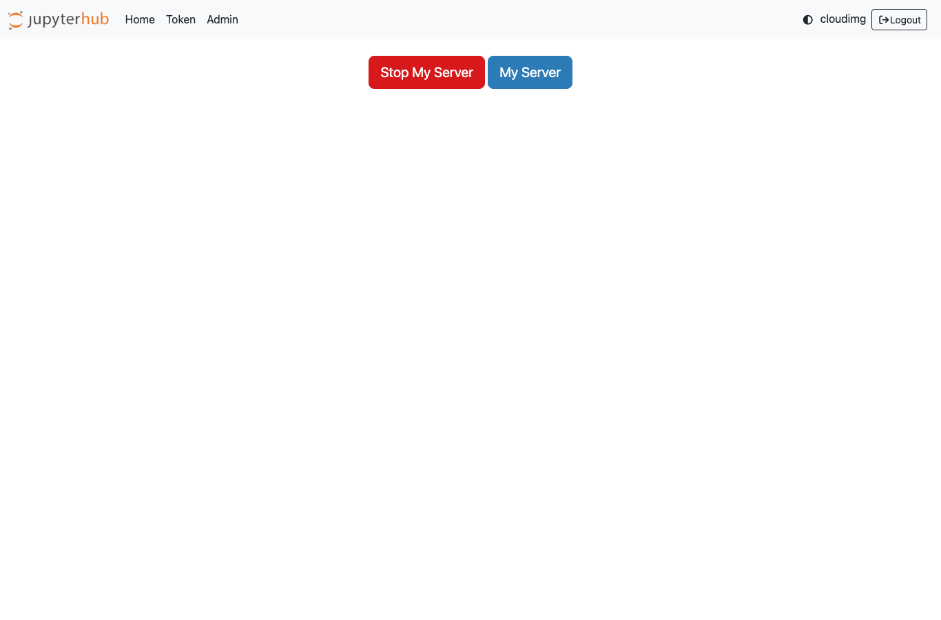 JupyterHub user home