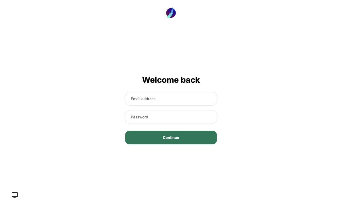 LibreChat sign-in page