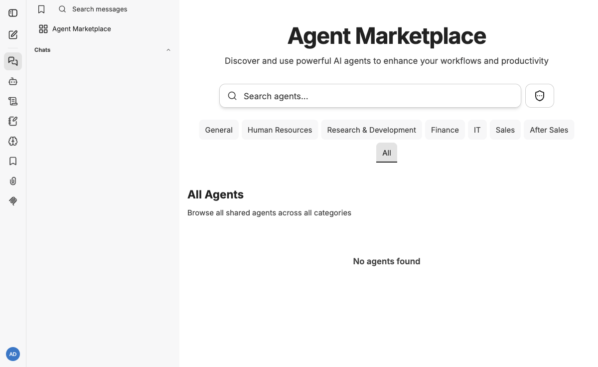 LibreChat Agent Marketplace