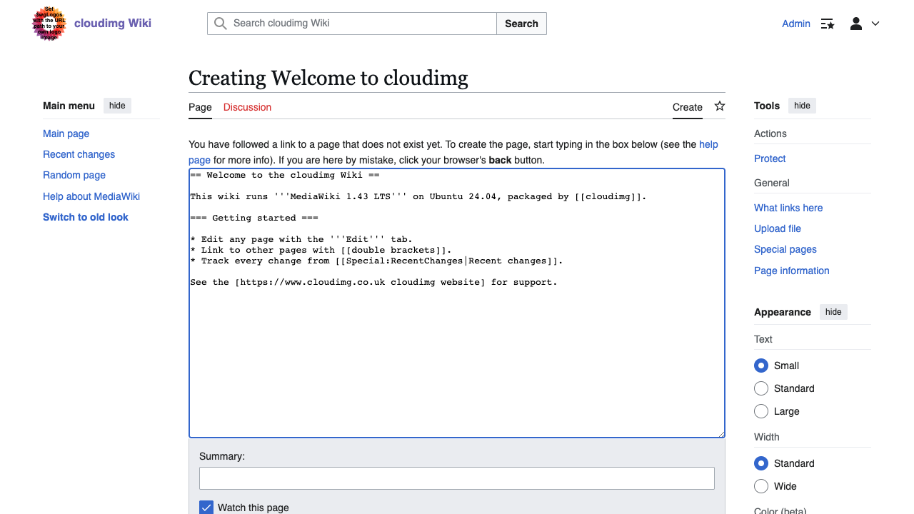 MediaWiki wikitext editor