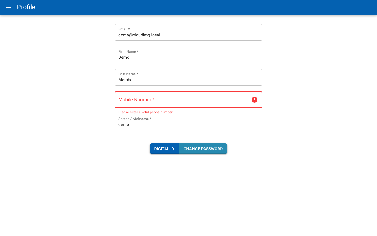 MemberMatters member profile page