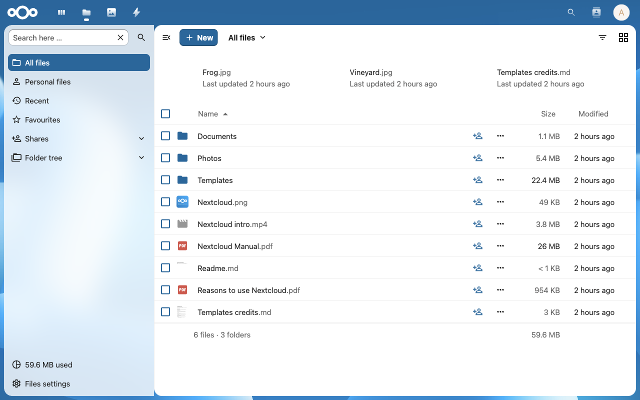 Files app
