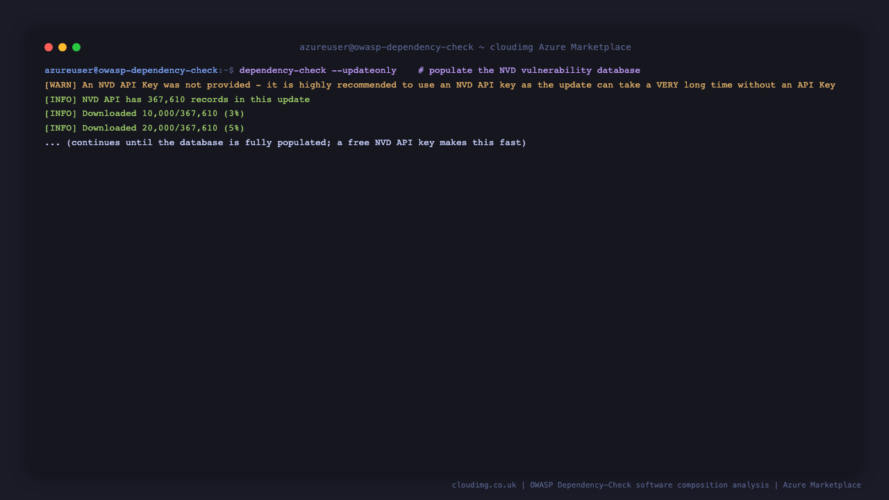 Populating the NVD vulnerability database