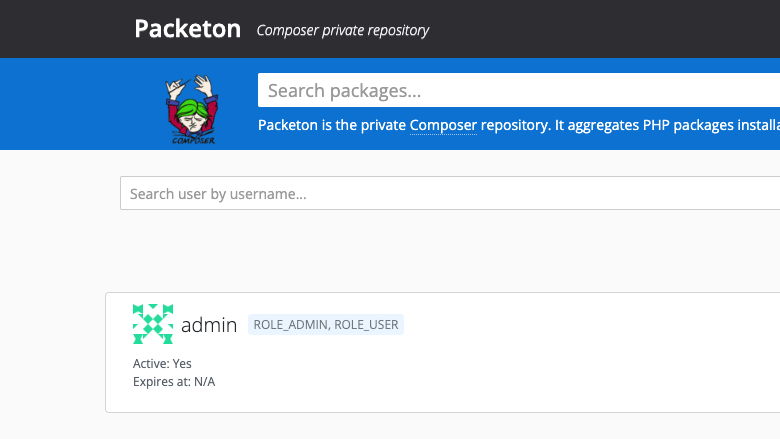 User and access management