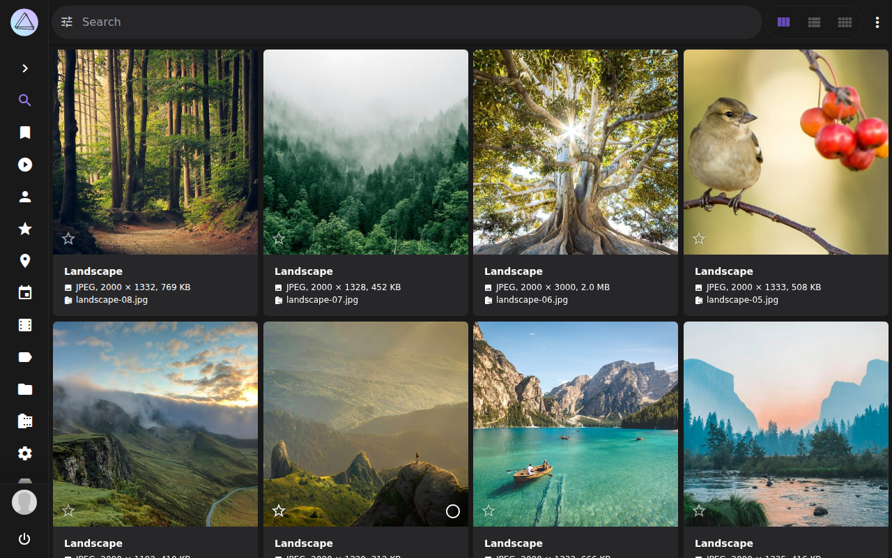 PhotoPrism photo library