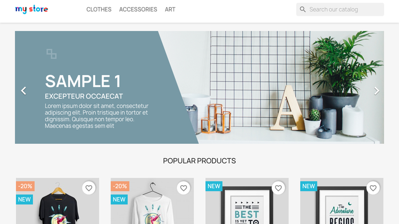 PrestaShop 9 storefront