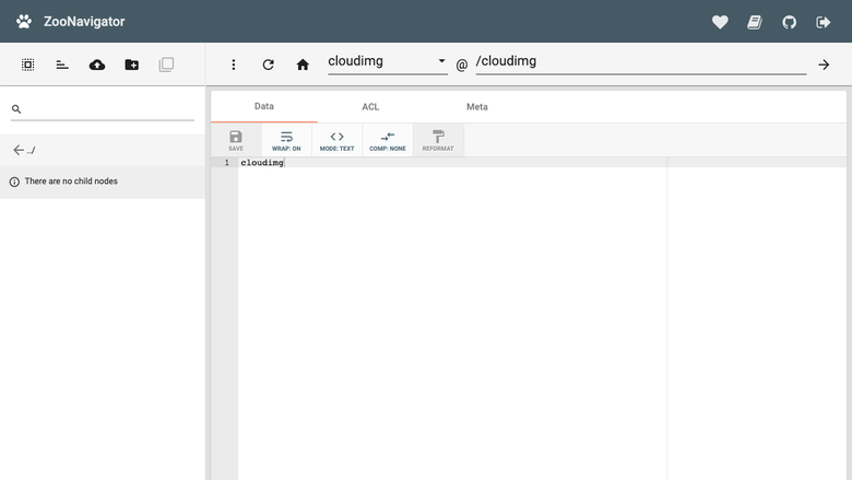 Browsing znode data