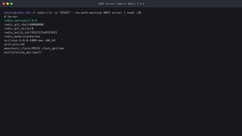 INFO server